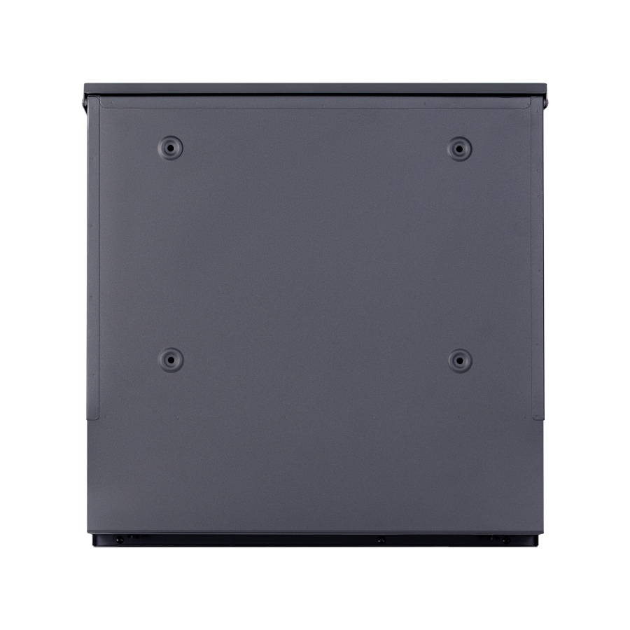 PALAWAN mailbox with newspaper holder, anthracite